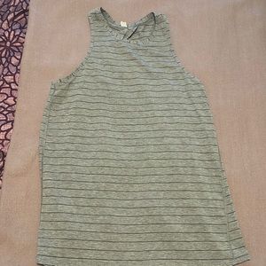 Lululemon All Tied Up Gray Tank